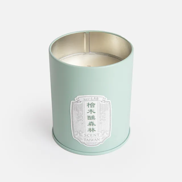 【hoi!LAB】台灣茶香氛-天然大豆錫盒蠟燭220g(多款味道可選)
