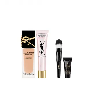 【YSL】官方直營 名模肌密無瑕底妝組(午夜粉底25ml+妝前乳40ml)