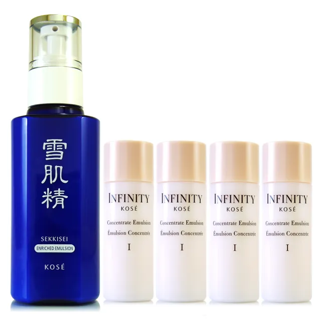 【KOSE 高絲】雪肌精乳液140ml-極潤型 - 超值自選特惠組(專櫃公司貨)