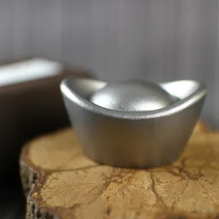 【中華筆莊】銀錠小元寶(書法 紙鎮)