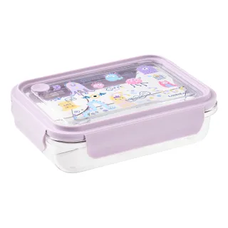 【LocknLock 樂扣樂扣】官方直營 怪好吃ECOZEN三分隔便當盒 1L(便當盒/保鮮盒/三分隔)