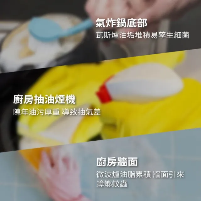 【Have Green Days 綠綠好日】三入組_廚房油污清潔噴霧500ml(強效去污 複合精油成分)