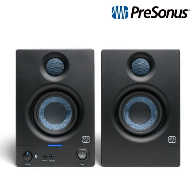 【Presonus】Eris 3.5BT 2nd 第二代藍芽監聽喇叭 黑色款／極致聲學(E3.5 家用喇叭 錄音室喇叭 電腦喇叭)