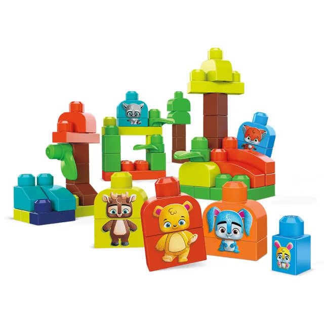 【Mega Bloks 美高積木】美高積木超值兩件組(兒童積木/大積木/學習積木/創意DIY拚搭/男孩玩具/女孩玩具)