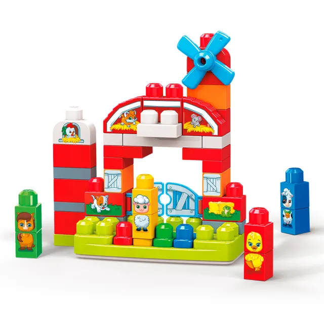 【Mega Bloks 美高積木】美高積木超值兩件組(兒童積木/大積木/學習積木/創意DIY拚搭/男孩玩具/女孩玩具)