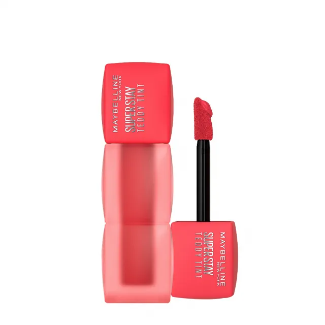 【MAYBELLINE 媚比琳】泰迪 半飽和絨霧液態唇泥(2入組)
