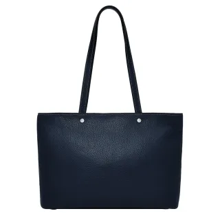 【FOSSIL】Jessie 真皮托特包-藍色 ZB11105545