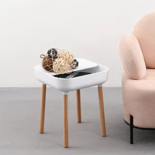 【Artso 亞梭】掀豆桌(邊桌/收納桌/茶几)