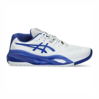 【asics 亞瑟士】Gel-resolution X 2E 男 網球鞋 寬楦 美網 穩定 白 藍(1041A487-101)