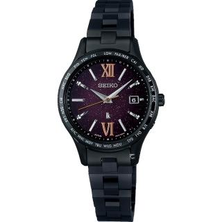 【SEIKO 精工】LUKIA 限量版燭光之夜 太陽能電波腕錶/27.5mm(1B35-0AY0P/SSVV087J)