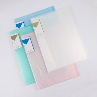 【Conifer 綠的事務】A4粉彩系列20張資料簿(加厚環保封面板材)