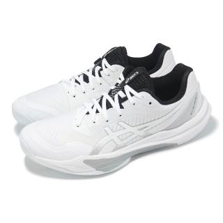 【asics 亞瑟士】排球鞋 Sky Elite FF 3 男鞋 女鞋 匹克球 白 攻擊手 緩震 回彈 羽排鞋 亞瑟士 1051A080105