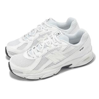 【NEW BALANCE】休閒鞋 740 男鞋 女鞋 白 復古 緩震 運動鞋 老爹鞋 NB(U740WW2-D)