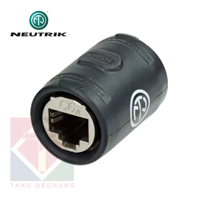 【湯德昌電子】NEUTRIK NE8FFX6-W RJ45網路線延長連接器(Cat6a專用)
