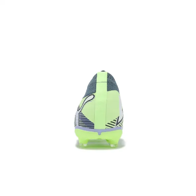 【PUMA】足球鞋 Future 7 Match FG AG 男鞋 短草皮場地 藍 綠 襪套 支撐(107931-03)