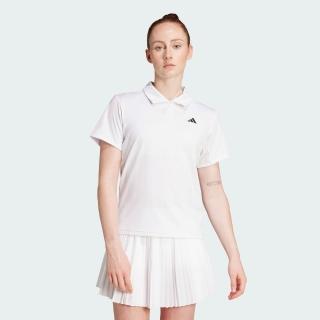 【adidas 愛迪達】CLUB TENNIS 短袖 POLO 衫 T恤 吸濕排汗 女 JZ4925