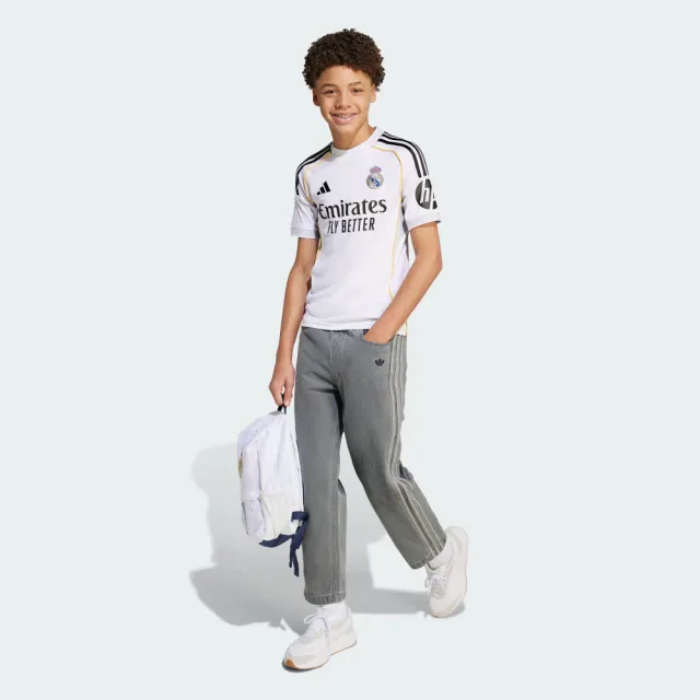 【adidas 愛迪達】皇家馬德里 主場球衣 T恤 足球 童裝 JN8887