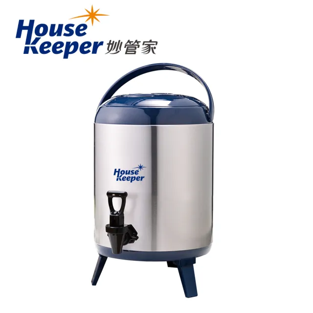 【妙管家】不鏽鋼保溫保冷冰桶/茶桶 7.7L(#304內膽)