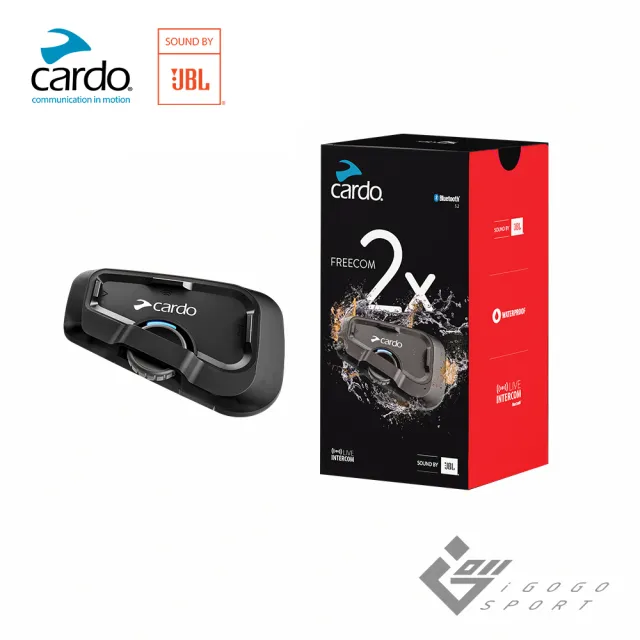 【Cardo】FREECOM 2X 安全帽通訊藍牙耳機(單入組 官方直營)