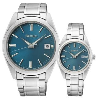 【SEIKO 精工】CS 城市情侶手錶 對錶 開學禮 送禮 推薦(SUR525P1+SUR531P1)