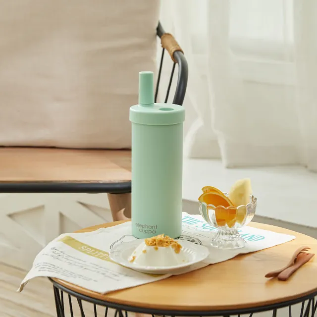 【Elephant cuppa】官方直營 大象杯S－青檸薄荷 720ml（316不鏽鋼保溫杯/保溫保冰/飲料杯）