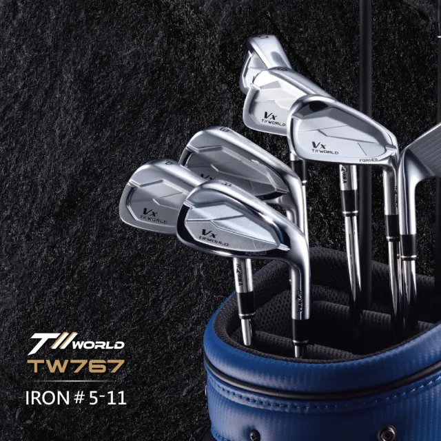 【HONMA 本間高爾夫】TW767-VX 鐵桿5支組 #6-P 高爾夫球桿 不含球袋 限定特惠