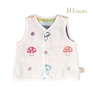 【Hoppetta】蘑菇六層紗前扣背心(90-100cm)