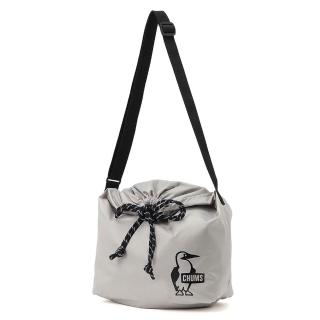 【CHUMS】CHUMS 休閒 Easy-Go Drawstring Reversible Shoulder Bag肩背包 淺灰色 男 女(CH603910G020)