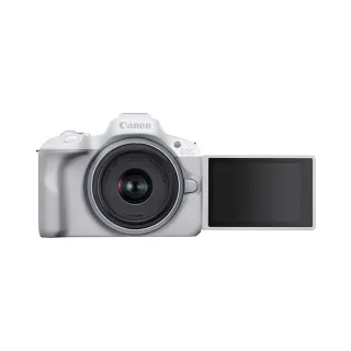 【Canon】EOS R50 RF-S18-45mm F4.5-6.3 IS STM 超輕巧VLOG無反光鏡相機(公司貨)