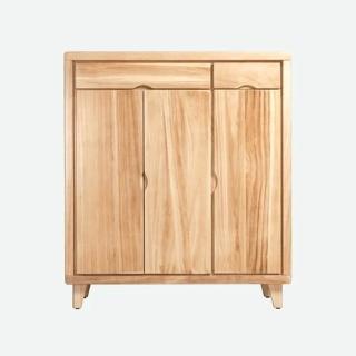 【高仕隆原木傢俱】翠露特原木鞋櫃(製作期20天 實木 MIT 無甲醛 油桐木)