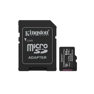 【Kingston 金士頓】Canvas Select Plus microSD 64GB/100MB/s 記憶卡(SDCS3/64GB)