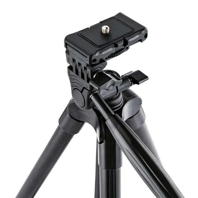 【FOTOPRO】DIGI-3500 輕巧二合一平台腳架組(公司貨 載重2公斤 適用相機 手機)