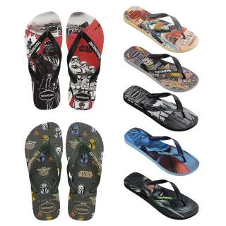 【havaianas 哈瓦仕】拖鞋 女鞋 男鞋 夾腳拖 膽小狗英雄 星際大戰 DC漫威 蝙蝠俠 聯名款 多款任選 4135185