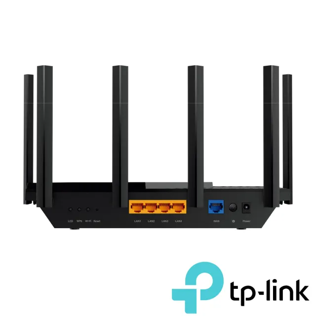 【TP-Link】WiFi 6 AX5400 雙頻6串流 高通雙核 Gigabit 無線路由器 分享器(EasyMesh/VPN/Archer AX72)