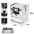 【ONE HOUSE】115L 丹麥附輪超大容量手提防水折疊購物車_特大款(收納包 旅行袋 買菜車  摺疊購物車)