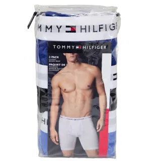 【Tommy Hilfiger】男時尚平口/四角褲 三入組(七夕情人節)