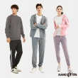 【Hang Ten】男女裝-涼感3M吸濕排汗防潑水口袋運動長褲(多款選)