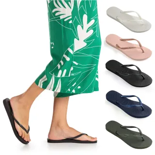 【havaianas 哈瓦仕】拖鞋 女鞋 夾腳拖 細帶 Slim 共5色(哈瓦士)