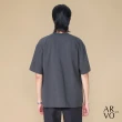 【ARVOpm】藏青側開衩拉鍊寬版短袖T恤00212502102(快閃75折)