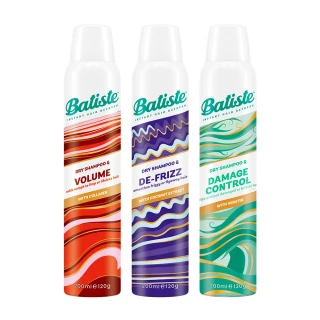 【Batiste 芭緹絲官方直營】乾洗髮 雙效系列200ml(蓬鬆/去油/隱形少粉末)