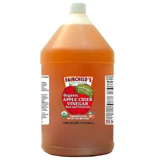 【Fairchilds 費爾先生】有機蘋果醋(3790ml)