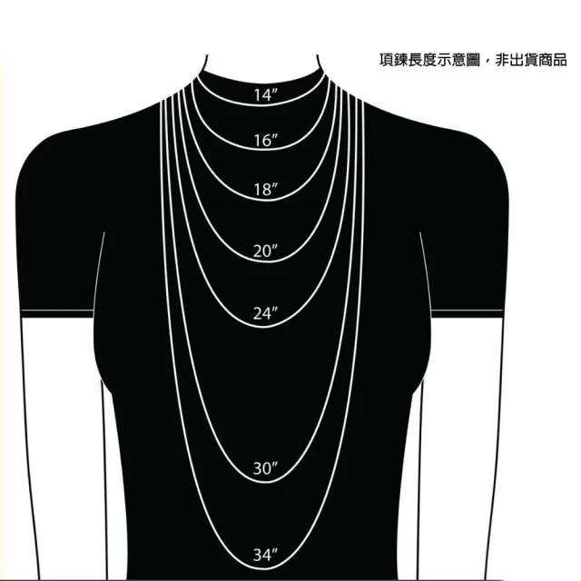 【Luster】圈圈18K金項鍊 16吋-18吋 可自行調節(16吋-18吋 可自行調節)