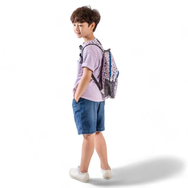 【HUGGER】兒童背包 多色可選(A4幼兒園書包 小孩輕量休閒童趣防潑水減壓肩帶才藝上學後背)