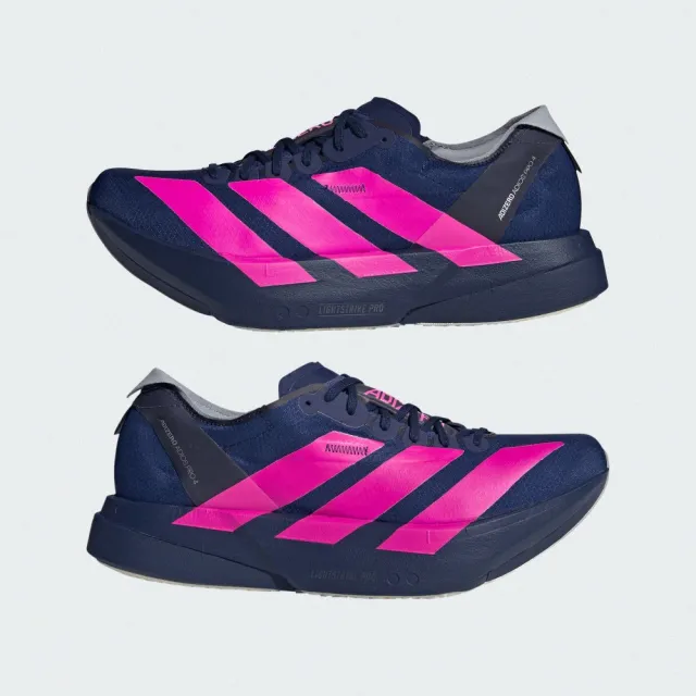 【adidas 愛迪達】ADIZERO ADIOS PRO 4 跑鞋 慢跑鞋 運動鞋 男鞋/女鞋 JR4946