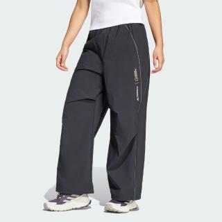 【adidas 愛迪達】NATIONAL GEOGRAPHIC AEROREADY 運動長褲 女 JD5847