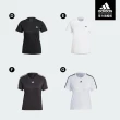 【adidas 愛迪達】休閒運動短袖上衣 T恤 吸濕排汗 女(多款任選)