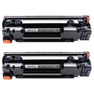 【TC碳粉匣】二入組 HP CB435A 35A CB435 黑色環保碳粉匣 適 P1002 P1003 P1004 P1005 P1006 P1009(35A)