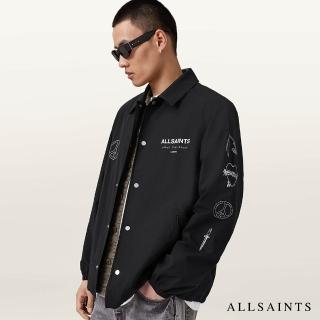 【ALLSAINTS】ORBITAL 輕盈教練外套 M003OD(常規版型)