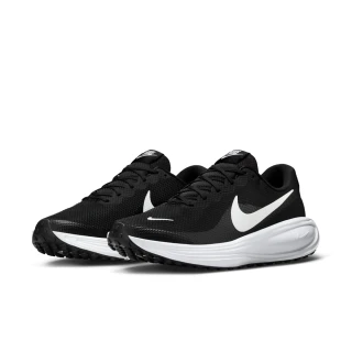 【NIKE 耐吉】慢跑鞋 男鞋 運動鞋 緩震 REVOLUTION 8 黑 HJ9198-003(3R3646)