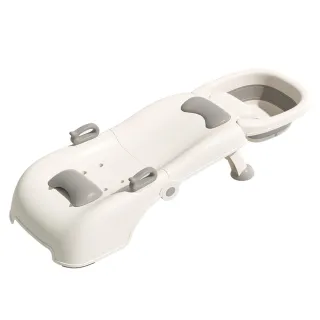 【INLIN 映領】兒童洗頭躺椅 寶寶洗頭神器(可摺疊洗頭床 家用小孩洗頭凳)